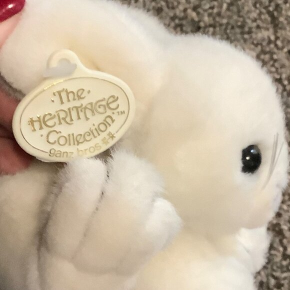 Rare Vtg Ganz Bros Heritage Easter Collection Lickity Split Bunny Rabbit Plush - Picture 11 of 13